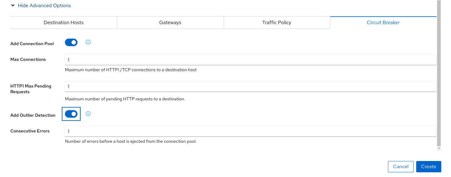 Traffic Shifting with Circuit Breaker Traffic Shifting with Circuit Breaker